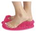 Flash Popup Foot Scrubber Shower Mat Plastic/Vinyl in Red/Pink | Wayfair FSSM-PI