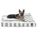 Majestic Pet Products Majestic Washable Pet Bed Polyester in Gray/White | 5 H x 36 W x 44 D in | Wayfair 78899550305