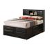 Wildon Home® Breaux Queen Storage Bed Wood in Black/Brown | 56 H x 62.75 W x 90.75 D in | Wayfair 315DF68537294FABA5B2DAE4F330AA0D