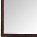 Loon Peak® Belana Wood Framed Mounts To Dresser Mirror in Brown | 38 H x 36 W x 1 D in | Wayfair 697C0B7052C54141B03CC957AD6A1D88