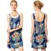 Anthropologie Dresses | Anthropologie Blue Maeve Tisana Ruffle Floral Short Casual Dress 2 #5029 | Color: Blue | Size: 2