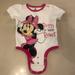 Disney One Pieces | Disney Baby Onesie, Size 12-18 Mos | Color: Pink/White | Size: 12-18mb