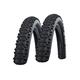 Ziegenpeter 2 x Schwalbe Smart Sam Performance MTB Clincher Tyres // 57-622 (29 x 2.25 Inches), Design: Black