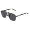 Gucci GG1164S Unisex-Sonnenbrille Vollrand Pilot Metall-Gestell, grau