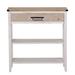 Gracie Oaks Kiyani 31.8" H x 29.5" W x 10.6" D Console Table Wood in White | 31.8 H x 30 W x 11 D in | Wayfair CEA1302C200D46588F6281A21CC1AE57