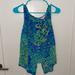 Lilly Pulitzer Tops | Lilly Pulitzer Aerial Tank Lilly’s Lagoon Top Size S. Like New! | Color: Blue/Green | Size: S