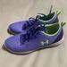 Under Armour Shoes | 2/$35 Purple Underarmour Shoes | Color: Green/Purple | Size: 7