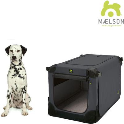 Soft Kennel Transportbox, faltbar - anthrazit - 82 x 59 x 59 - Maelson Image