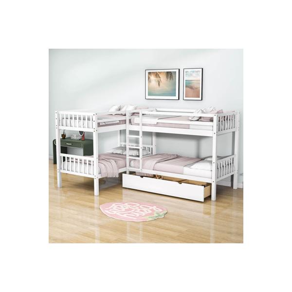 yunma-twin-size-l-shaped-bunk-bed-w--three-drawers-in-white-|-62-h-x-80-w-x-120-d-in-|-wayfair-yunm25qb31ac2wc-white/