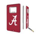 Alabama Crimson Tide Solid Design Credit Card USB Drive & Bottle Opener