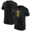 England Pride Splatter Graphic T-Shirt – Schwarz – Herren