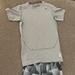 Nike Matching Sets | Nike Boys Fitted Dri Fit Gray Shirt. Large Grey And Black Nike Shorts. | Color: Black/Gray | Size: Large