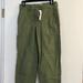 J. Crew Pants & Jumpsuits | *Nwt* J.Crew Petite Garment-Dyed Foundry Pant | Color: Green | Size: 2p