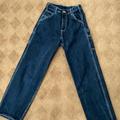 Brandy Melville Jeans | John Galt Denim Cargo Pants One Size Fits. | Color: Blue | Size: One Size