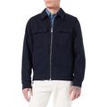 TOM TAILOR Denim Herren Twill Jacke aus Baumwolle 1030539, 10668 - Sky Captain Blue, XXL