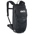 EVOC STAGE 6 technical cycling backpack for enduro biking and other outdoor activities (sophisticated pocket management, maximum back ventilation, hydration bladder compartment), Black, One Size