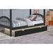 Sweeps Twin Size Trundle Bed Add-on For Bunk Beds