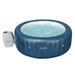 Bestway 80 - Jet Plastic Round Inflatable Hot Tub in Blue Plastic in Blue/White | 27.6 H x 76.8 W x 76.8 D in | Wayfair 60030E-BW + 2 x 28500E