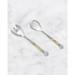 House of Hampton® Davilucas 2 Piece Salad Server Set Stainless Steel/ Flatware in Gray | 2.75 W in | Wayfair 7A8365E227664F278C73F8FBA433175D