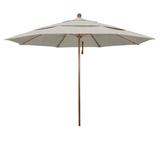 Joss & Main Ambroise 11' Market Umbrella Metal | 107 H x 132 W x 132 D in | Wayfair 3AA92E1D32E24E19AC8FD20C57012C1D