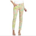 Lilly Pulitzer Jeans | Lilly Pulitzer Worth Skinny Mini Zip In Chin Chin | 0 | Color: Pink | Size: 0