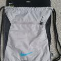 Nike Bags | Nwt Nike Alpha Drawstring Backpack | Color: Black/Gray | Size: Os