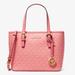 Michael Kors Bags | Michael Kors Jet Set Travel Xs Carryall Tote Top Zip Tote Grapefruit | Color: Gold/Pink | Size: Xs