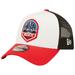 Men's New Era White/Red Houston Rockets 9FORTY Snapback Hat