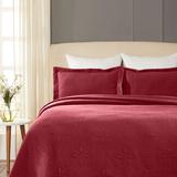 Celtic Circles Bedspread Set, Twin, Burgundy