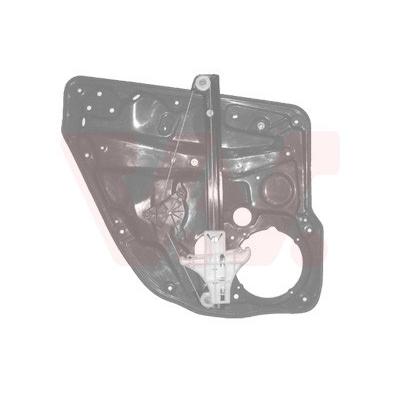 VAN WEZEL Fensterheber hinten rechts für VW 1J4839462D 1J4839462F 5892264