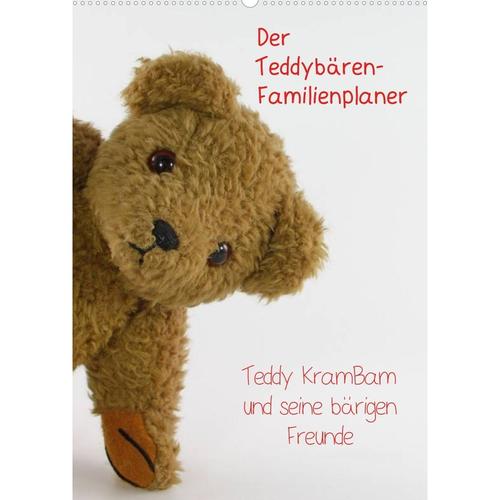 Der Teddybären-Familienplaner (Wandkalender 2023 DIN A2 hoch)