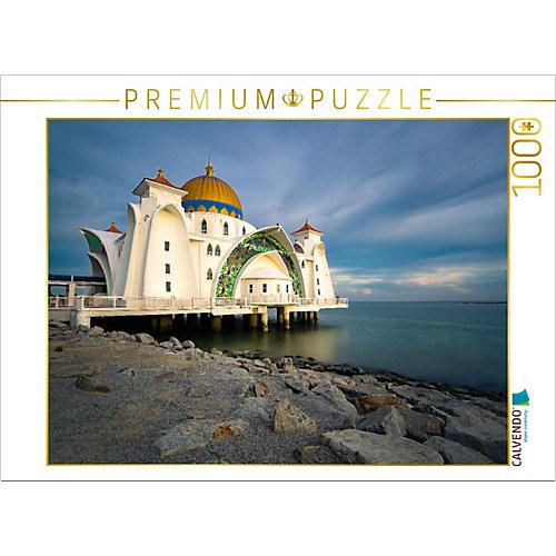 Puzzle CALVENDO Puzzle Melaka Straits Moschee - 1000 Teile Foto-Puzzle glückliche Stunden Kinder