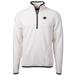 Men's Cutter & Buck Cream Penn State Nittany Lions Team Logo Cascade Eco Sherpa Fleece Quarter-Zip Pullover Jacket