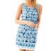 Lilly Pulitzer Dresses | Lilly Pulitzer Cathy Shift Dress In Blue Get Trunky | Color: Blue/White | Size: 0