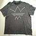 Adidas Tops | Adidas Black & White Logo Embroidered Tee Shirt, Short Sleeve, Size Small, Nwt! | Color: Black/White | Size: S