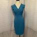 J. Crew Dresses | J Crew Stretchy Sheath Dress In Teal! 00 | Color: Blue/Green | Size: 00