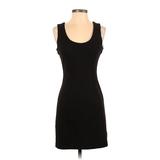 Forever 21 Cocktail Dress - Sheath Scoop Neck Sleeveless: Black Solid Dresses - Women's Size Small