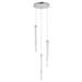 ET2 Lighting Pipette 11 Inch 3 Light LED Multi Light Pendant - E31095-93PC