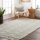 Chars 2'3" x 7'6" Cottage Wool Bone/Multi Brown/Cloud Gray/Dark Gray/Smoke/Ivory/Black Runner - Hauteloom