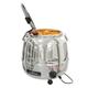 11.5 qt. Stainless Steel Commercial Soup Warmer and Removable Chafing Dish