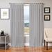 Softline Tie Tab Cotton and Linen Macrame Curtain Panel