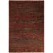 Brown Tribal Geometric Moroccan Oriental Wool Area Rug Hand-knotted - 5'6" x 7'10"