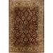 Vegetable Dye Floral Agra Oriental Large Area Rug Handmade Wool Carpet - 11'10" x 15'2"