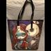 Disney Bags | New Disney Nightmare Before Christmas Jack & Sally Leather Tote Purse Bag | Color: Black | Size: Os