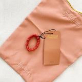 Anthropologie Accessories | Girlfriend Collective Red Orange Skinny Scrunchie | Color: Orange/Red | Size: Os