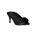 Women's Emilia Clog Mule by J. Renee in Black (Size 8 1/2 M)