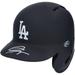 Gavin Lux Los Angeles Dodgers Autographed Black Matte Mini Batting Helmet