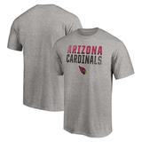 Men's Fanatics Branded Heathered Gray Arizona Cardinals Big & Tall Fade Out Team T-Shirt
