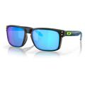 Oakley OO9244 Holbrook A Sunglasses - Men's Polished Black Frame Prizm Sapphire Lens Asian Fit 56 OO9244-924457-56