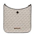 Michael Kors Briley Small Messenger Crossbody Signature Handbag (vanilla)